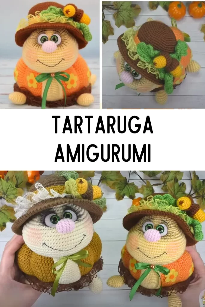 Autumn Tartaruga Outono Amigurumi Pinterest