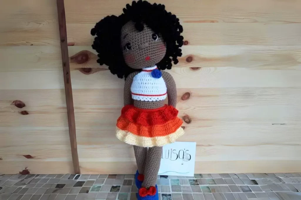 Boneca Celia Amigurumi