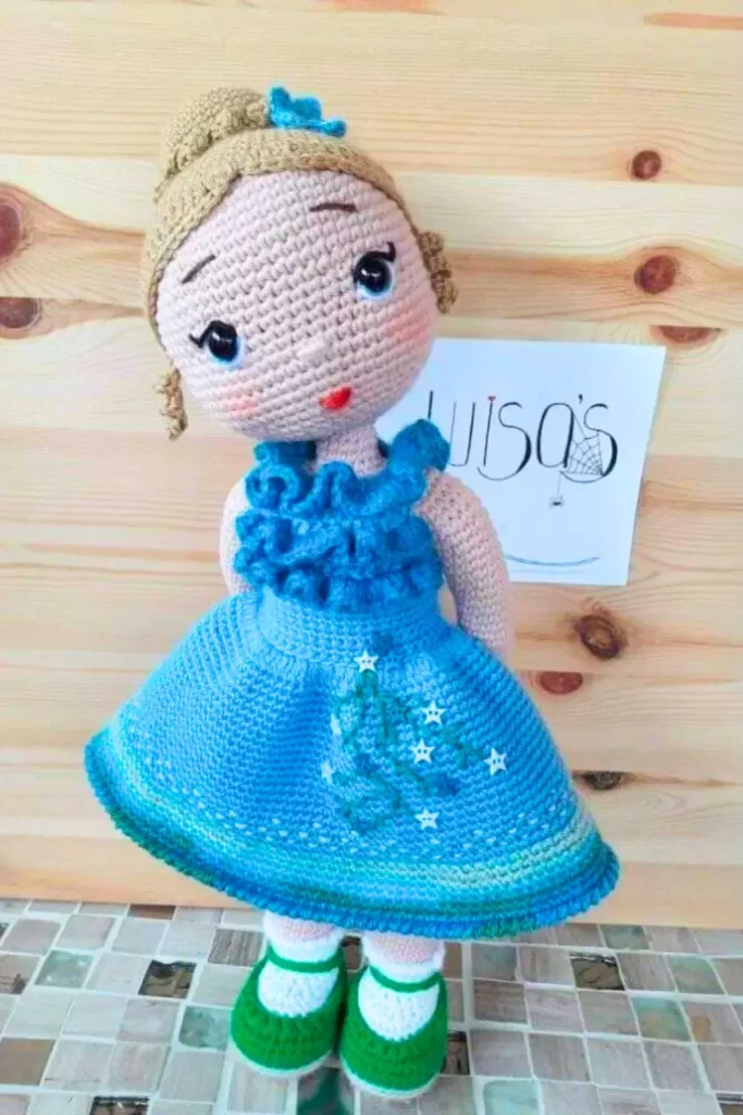 Boneca Marina Amigurumi Pinterest