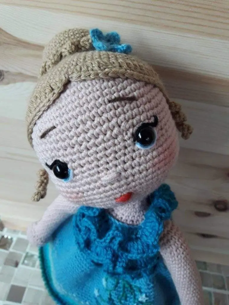 Boneca Marina Amigurumi Receita passo a passo gratis