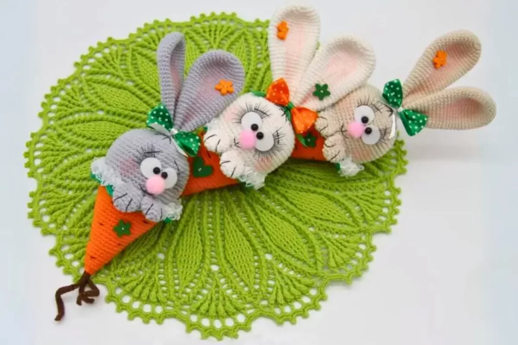 Cenoura Coelho Amigurumi 2