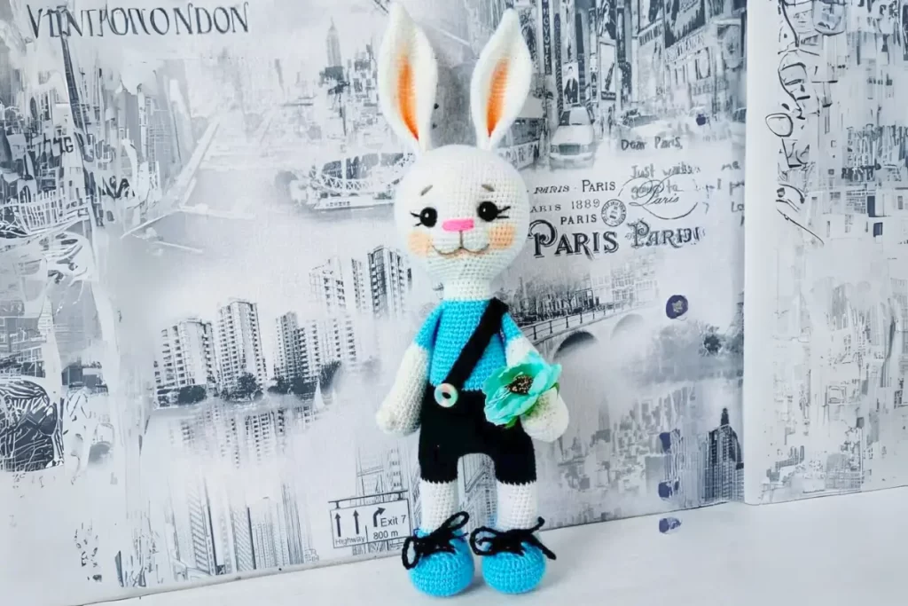 Coelho descolado Amigurumi