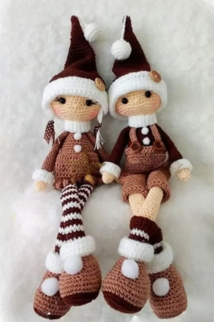 Elfos Natalinos Amigurumi Pinterest