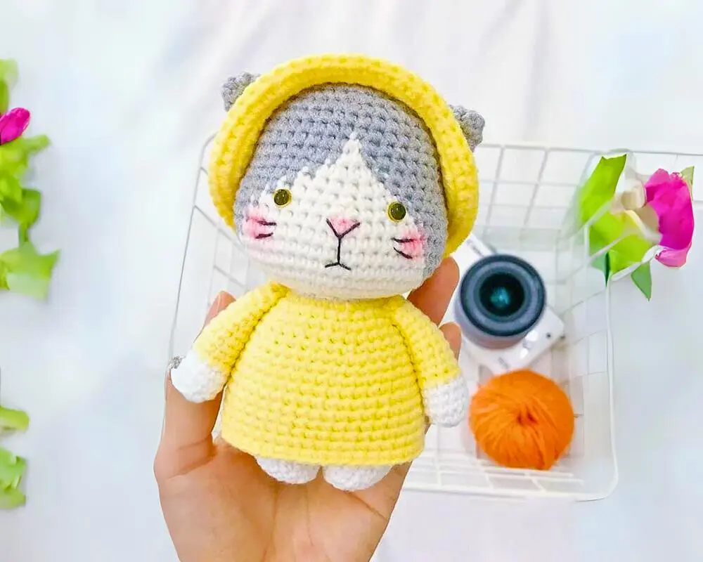 Gatinha Serena Amigurumi