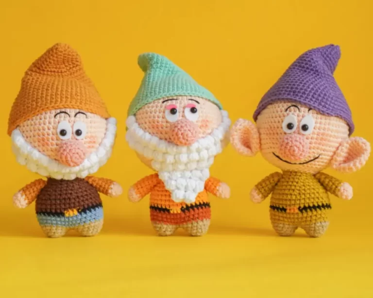 Os Sete Anões Amigurumi
