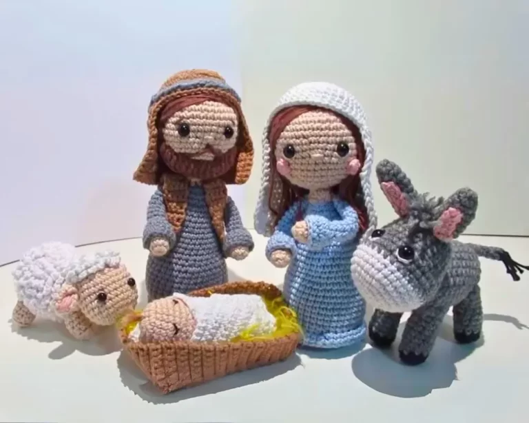 PRESÉPIO - Menino Jesus Amigurumi