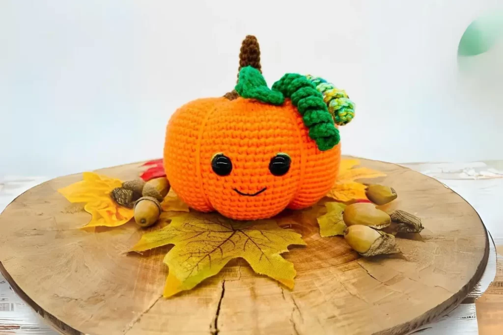 Abóbora Feliz Amigurumi