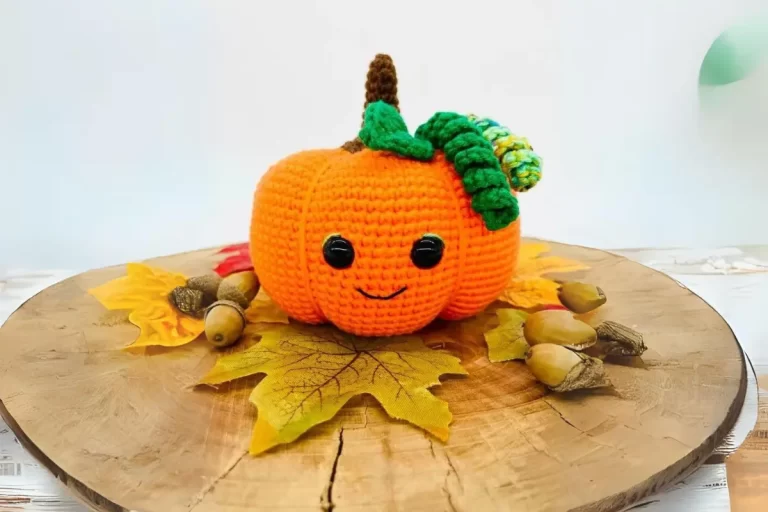 Abóbora Feliz Amigurumi