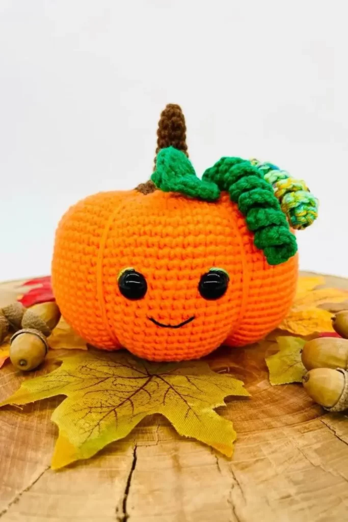 Abóbora Feliz Amigurumi Pinterest