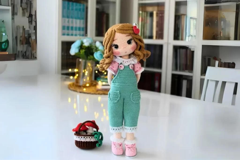 Boneca Aline Amigurumi