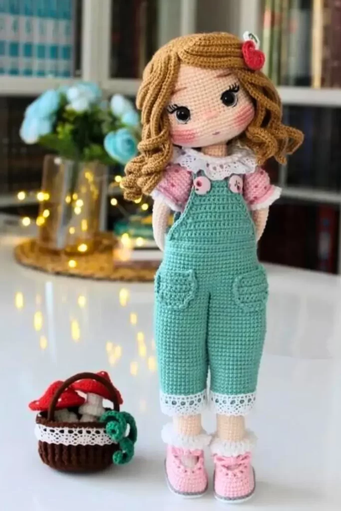 Boneca Aline Amigurumi Pinterest