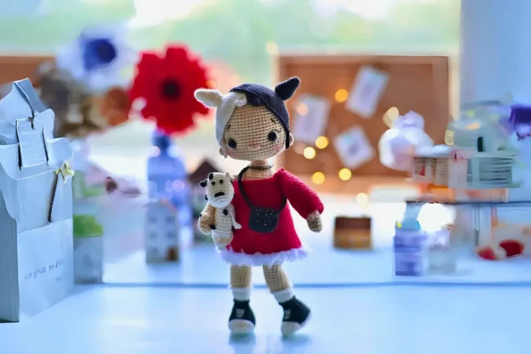 Boneca Cruella Amigurumi