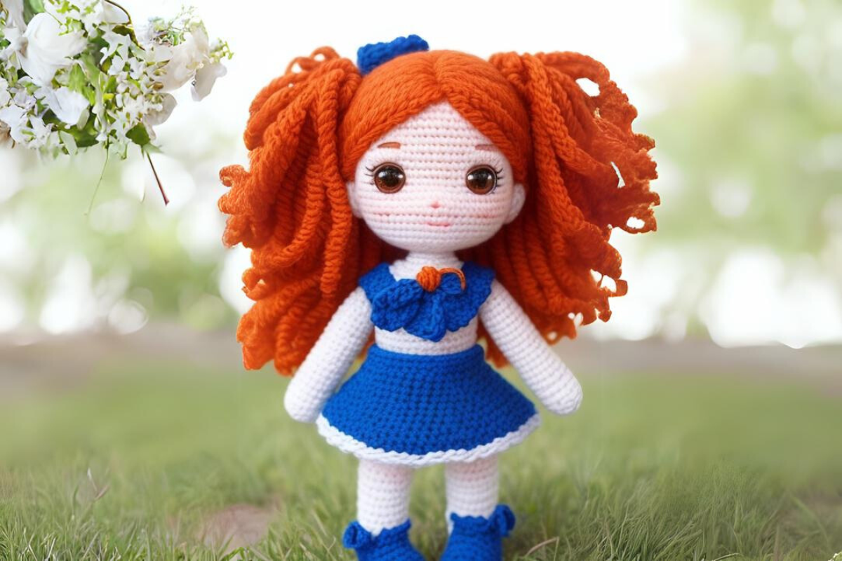 Boneca Lili Amigurumi