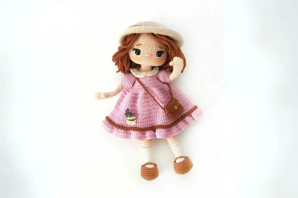 Boneca Nana Amigurumi