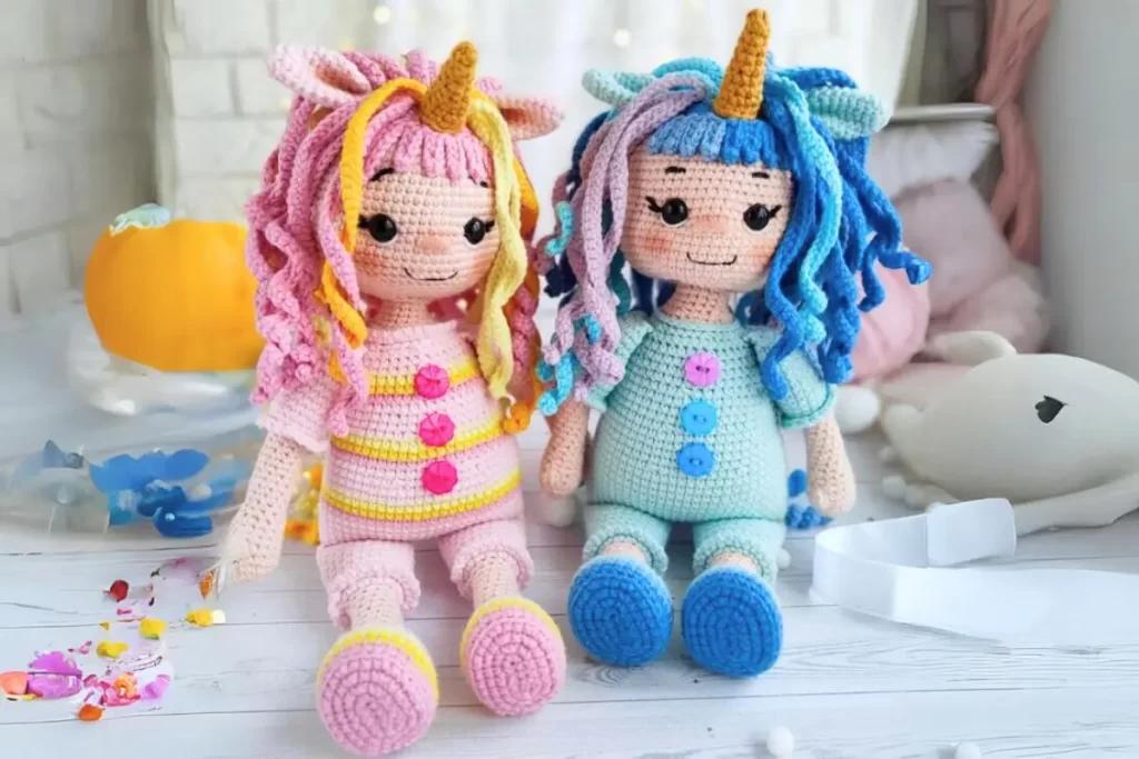 Boneca Unicornio Amigurumi (3)