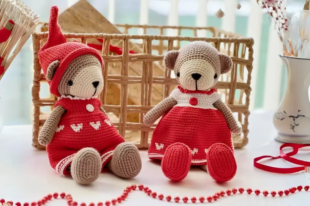 Ursinhos Fofinhos Amigurumi (1)