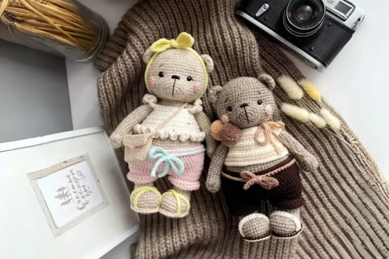 Ursos MICHELLE E MARTIN Amigurumi (2)