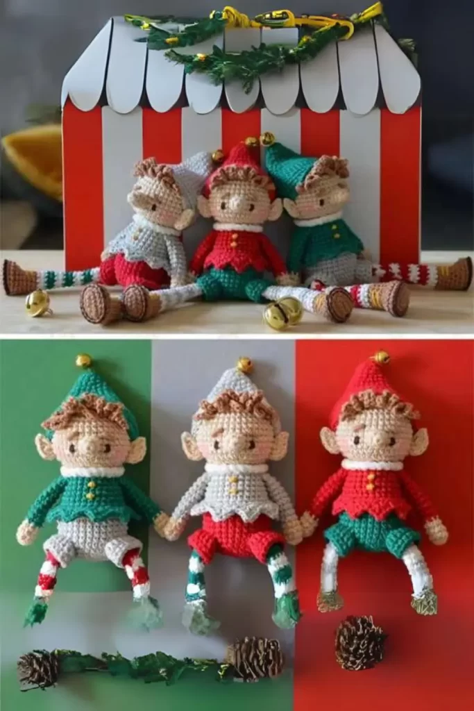 Elfos Natalinos Amigurumi Pinterest