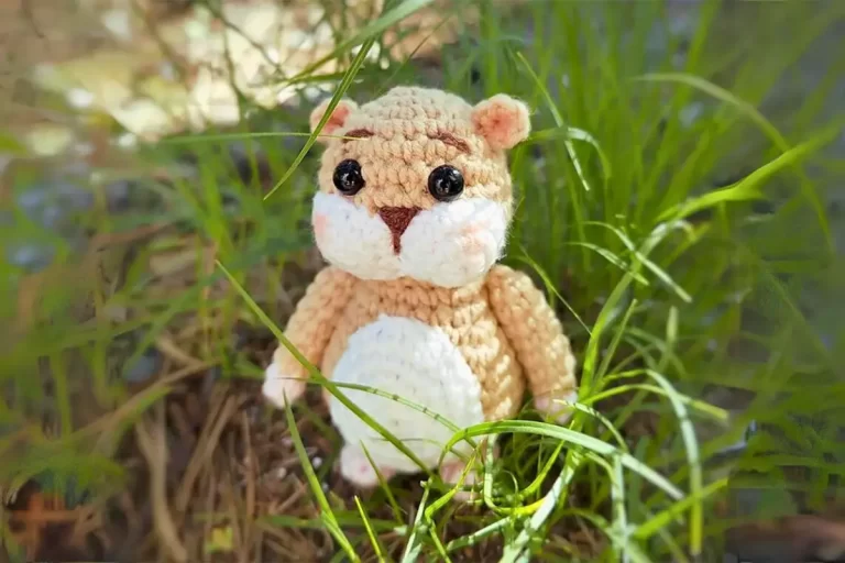 HAMSTER na Floresta Amigurumi