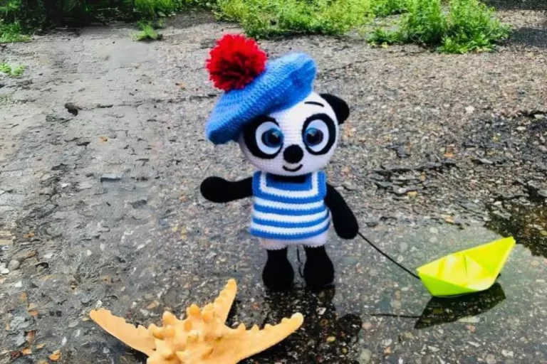 Panda Fofo Amigurumi