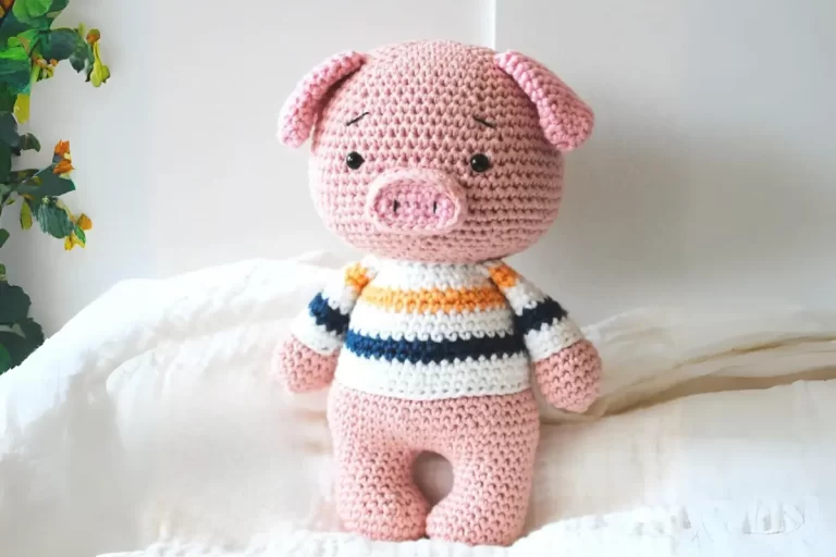 Porquinho Pacco Amigurumi