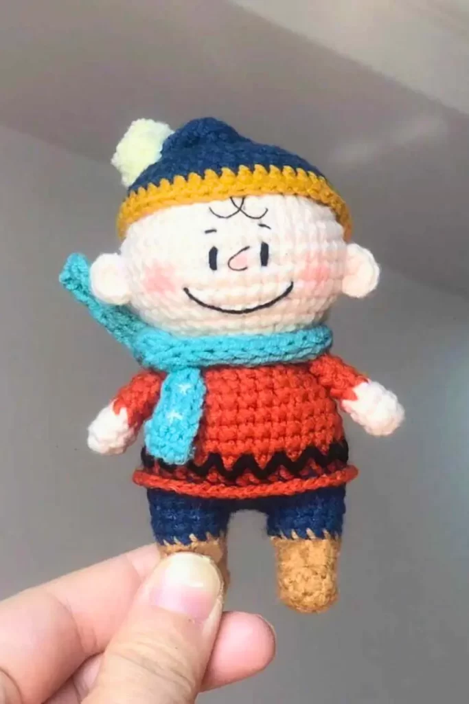 Boneco Charlie Brown Amigurumi Pinterest