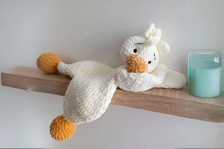 Manta Naninha Pato Amigurumi (2)