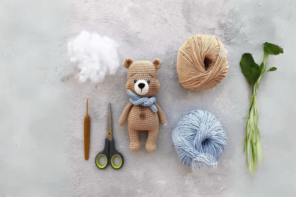 Urso Papi Amigurumi