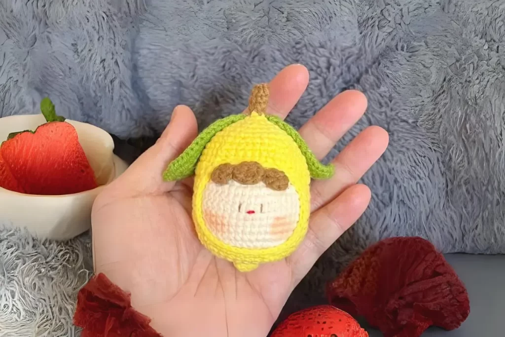 Boneca Limão Amigurumi