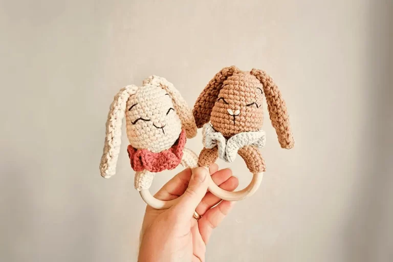 Coelho Chocalho Amigurumi