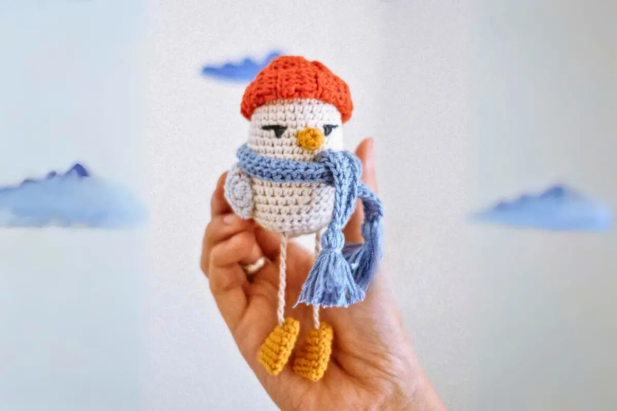 Gaivota Amigurumi (4)