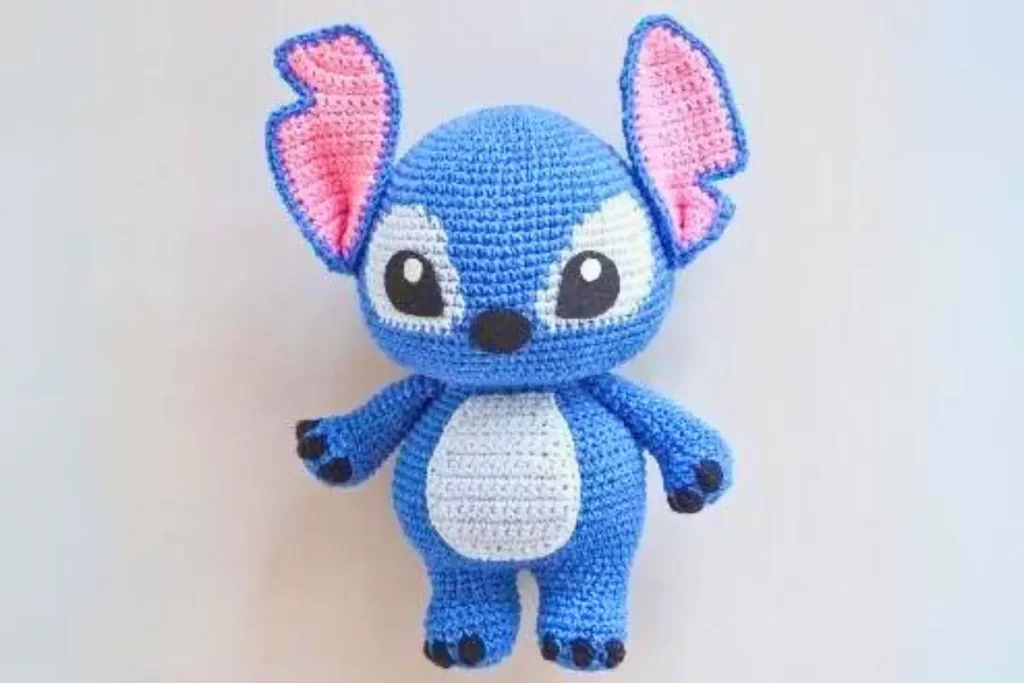 Boneco Stitch Amigurumi