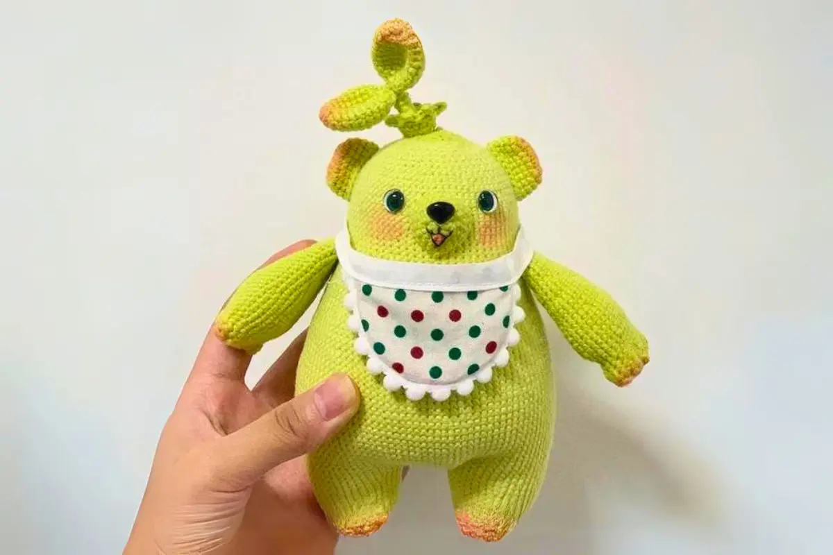 Ursinho Brotinho Amigurumi