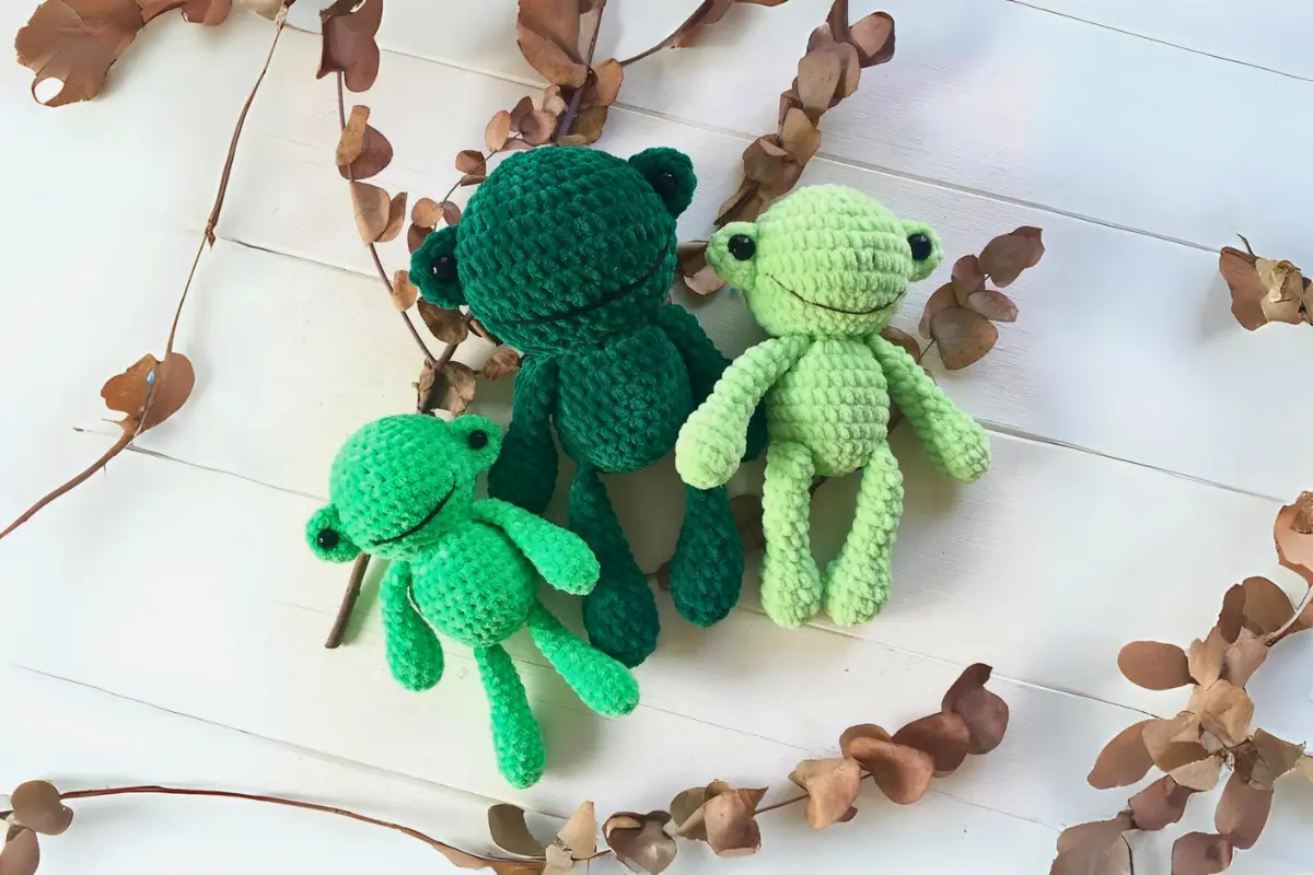 Familia Sapo Amigurumi