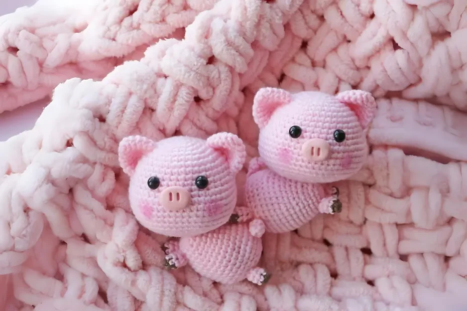 Receita Passo a Passo Gratis Doce Porquinhos Amigurumi