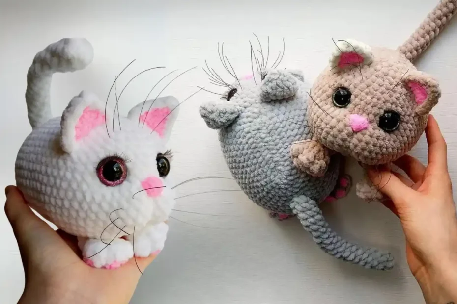 Linda Gatinha Amigurumi