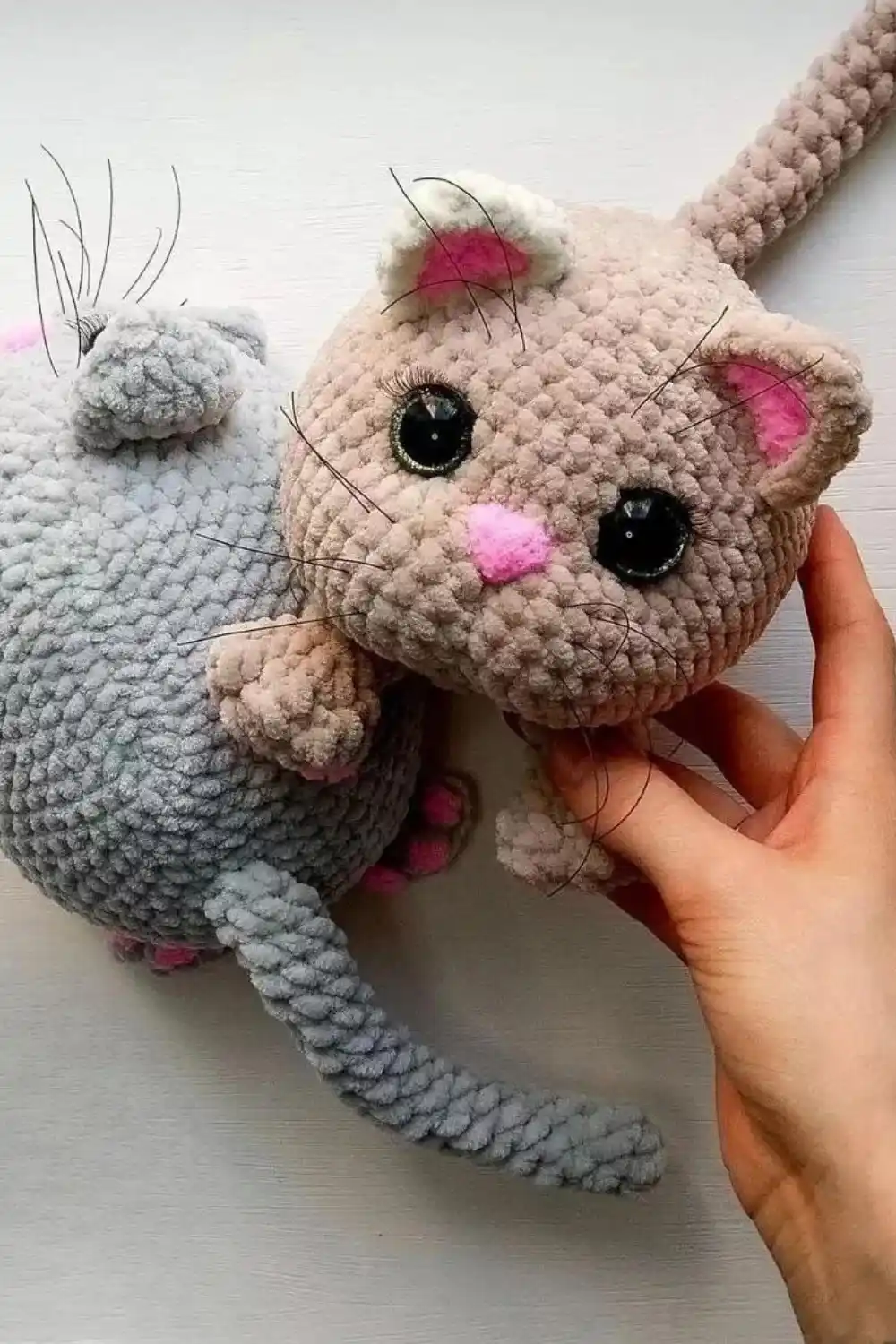 Receita Passo a Passo Grátis Linda Gatinha Amigurumi