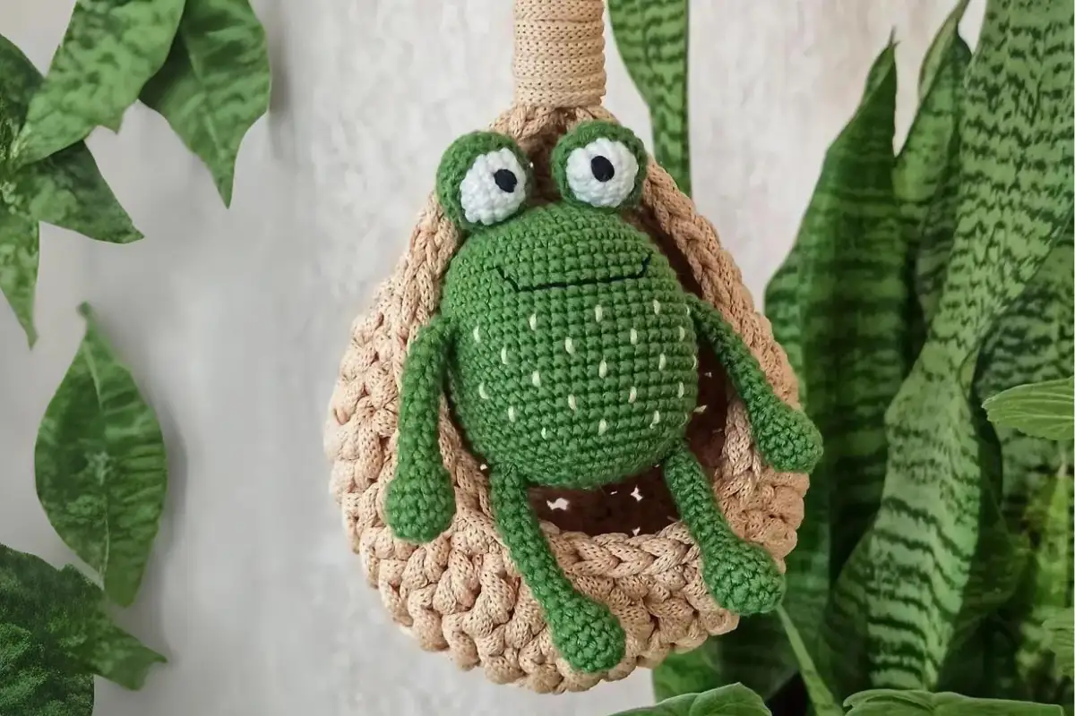 Receita Gratis Passo a Passo Pequeno Sapo Amigurumi