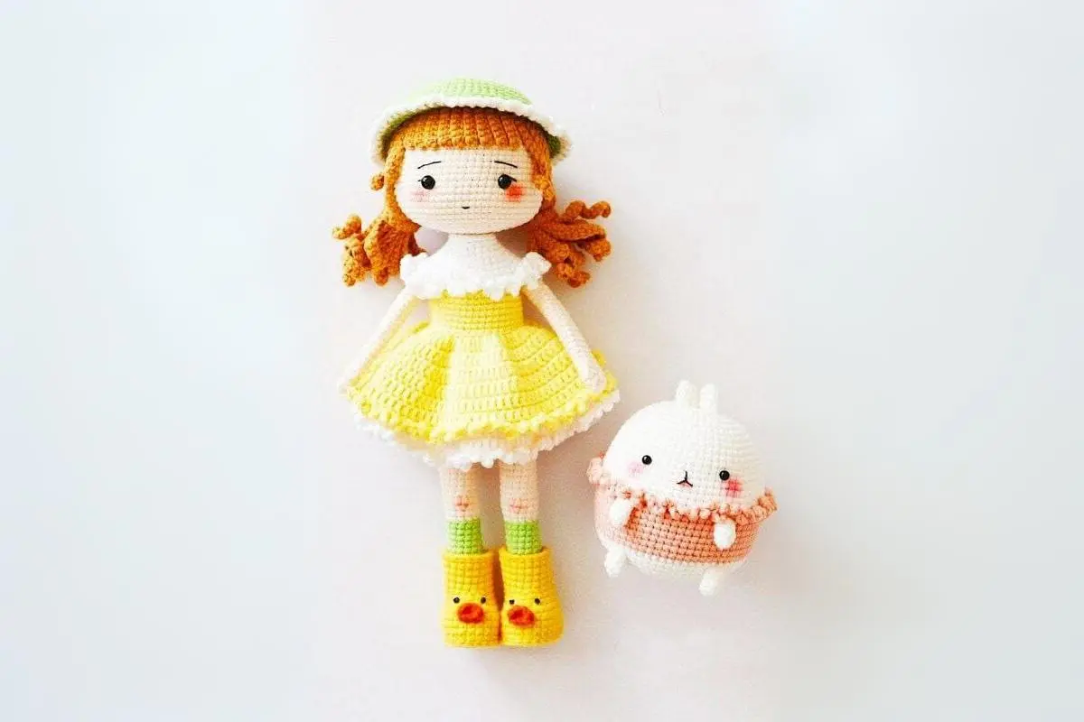 Boneca Poupé Amigurumi