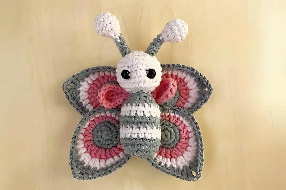 Borboleta Amigurumi