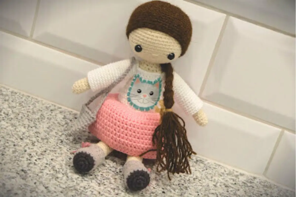 Base Corpo de Boneca Amigurumi