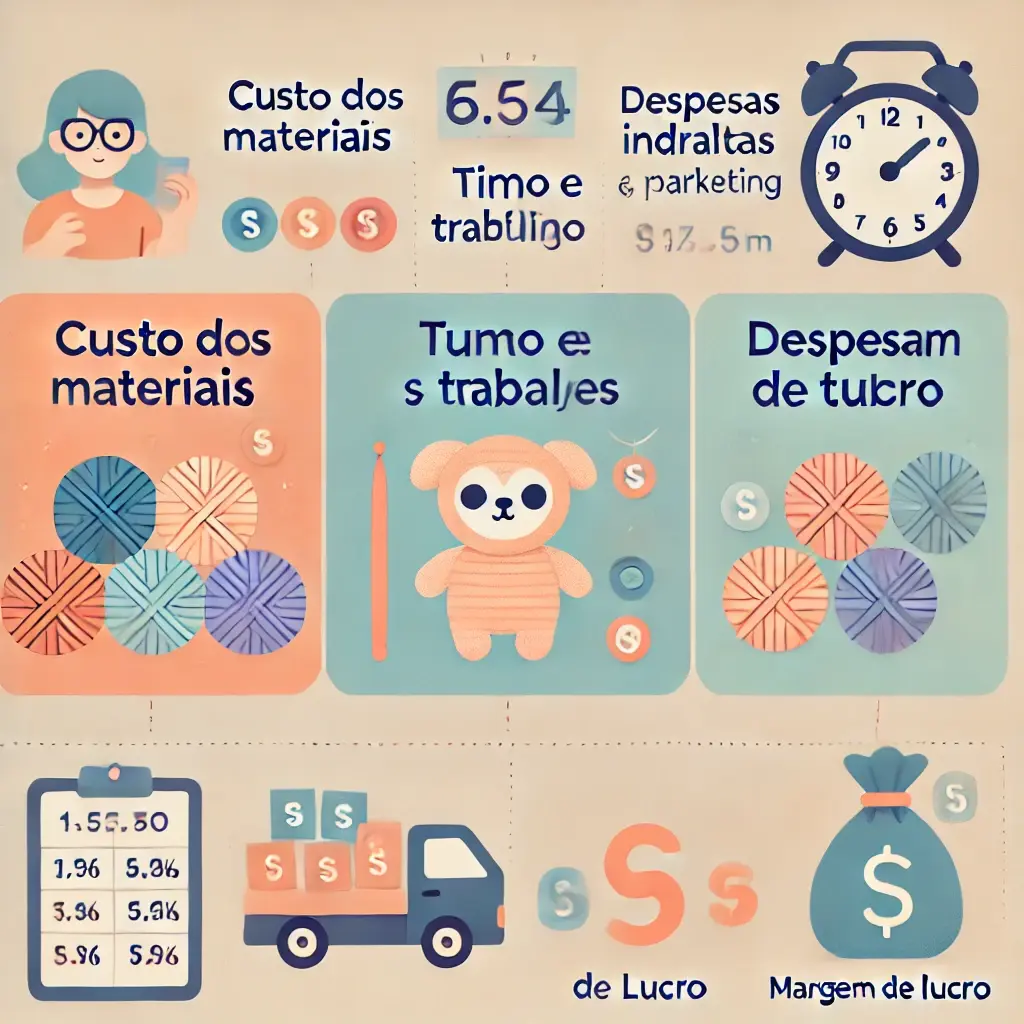 Calcular o preço de um amigurumi