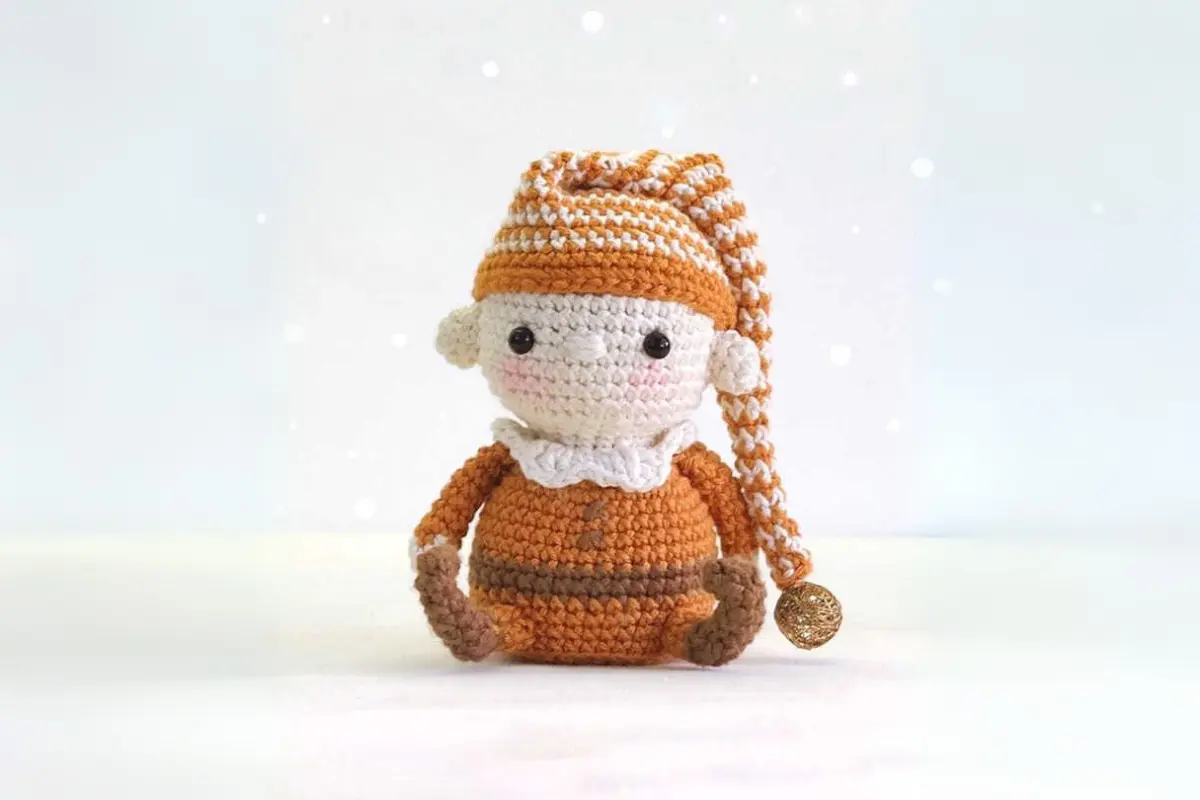 Elfo Natalino Eliot Amigurumi