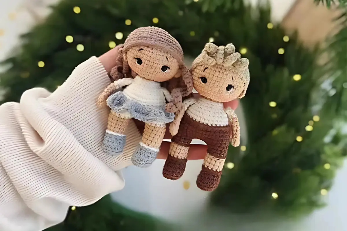 Minis Bonecos Amigurumi