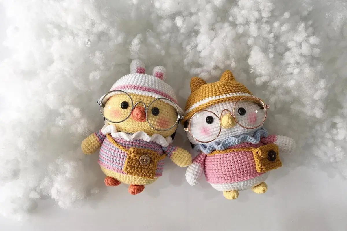 Passarinhos Viajantes Amigurumi