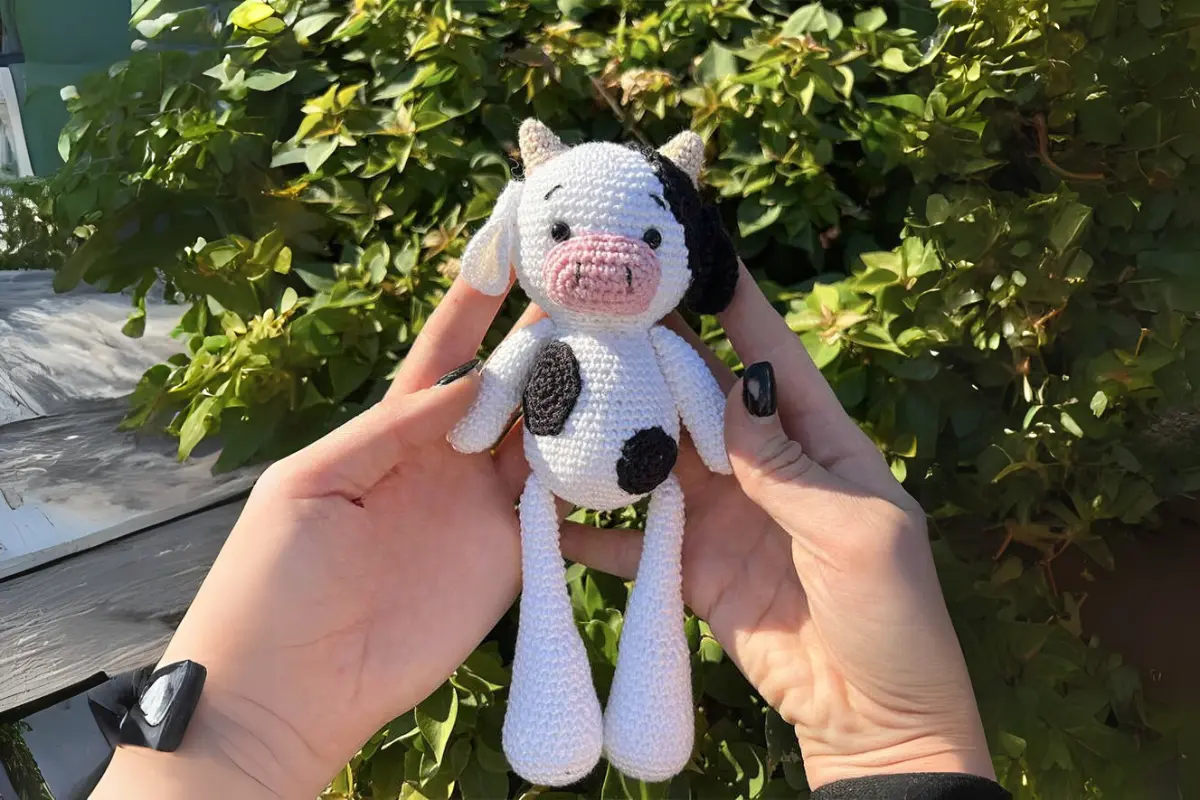 Vaquinha Fofa Amigurumi