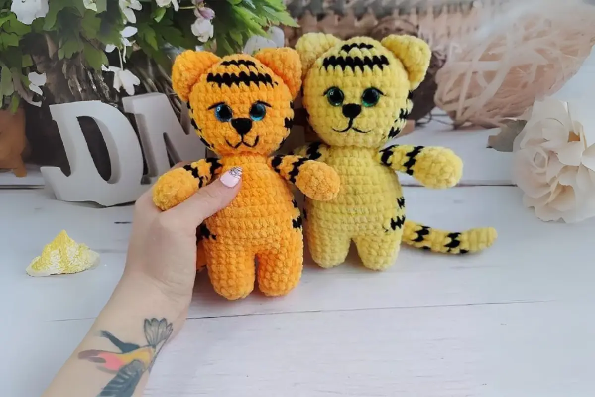 Amigos Tigres Amigurumi