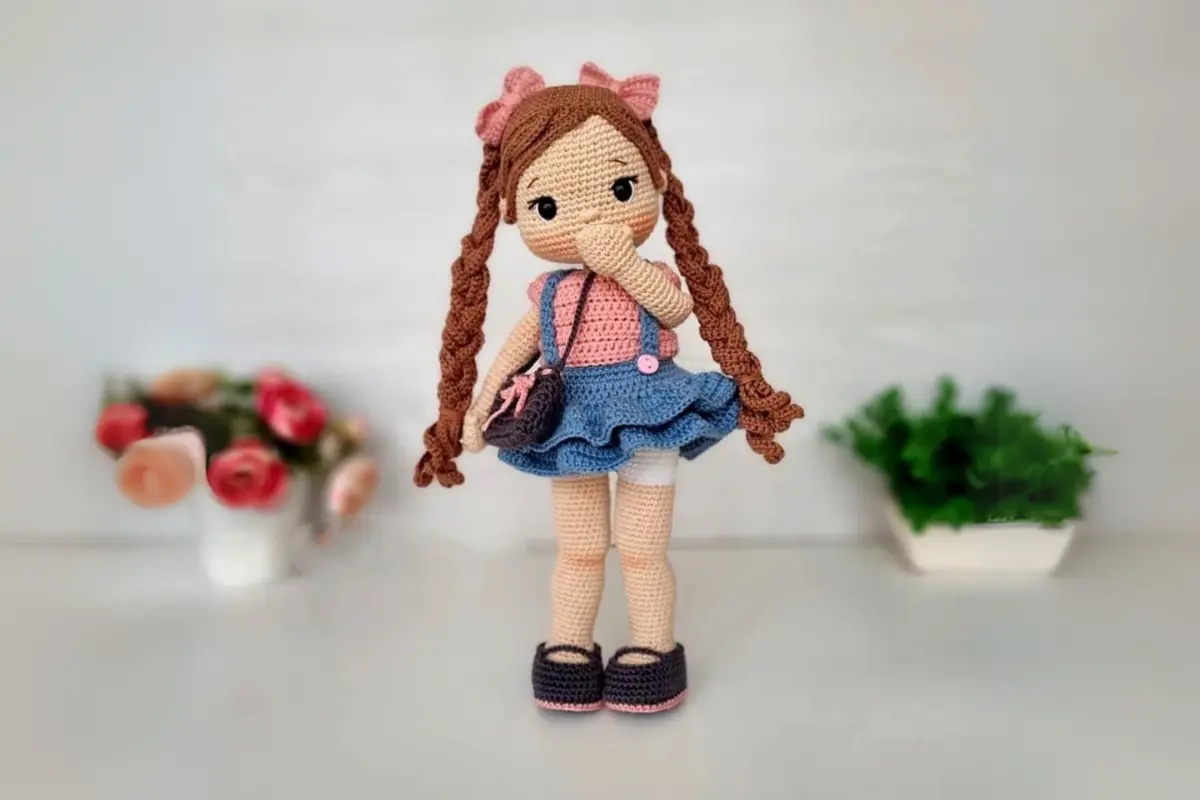 Boneca Linda Amigurumi