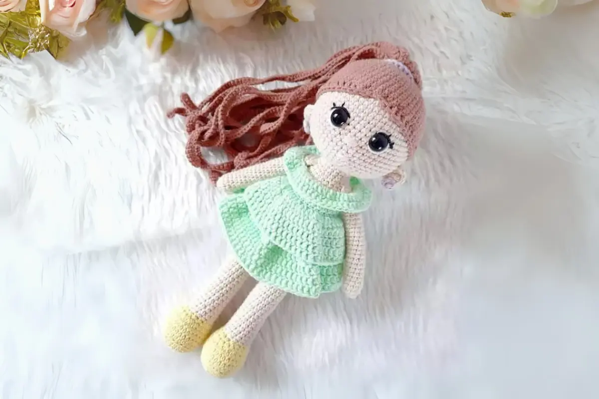 Boneca Monica Amigurumi