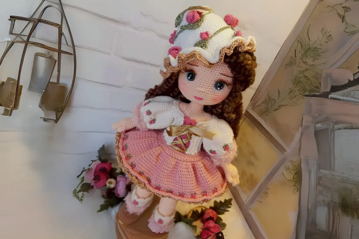 Boneca Peri Amigurumi